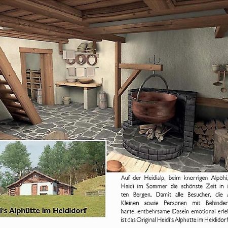 Hotel Restaurant Heidihof Maienfeld Exterior photo